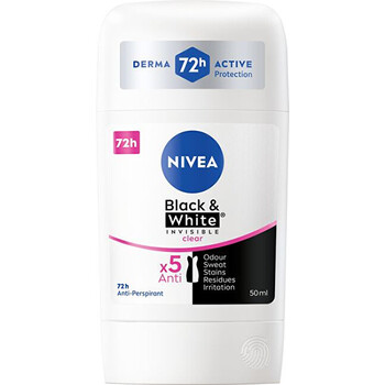 Invisible For Black & White Clear Antiperspirant - Tuhý antiperspirant